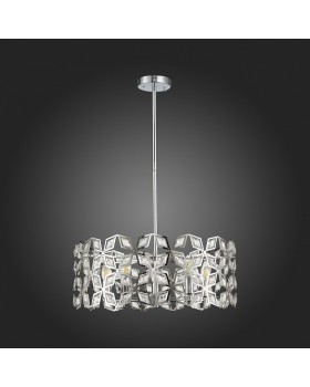 SL1104.103.05 Светильник подвесной ST-Luce хром/прозрачный E14 5*60W CASTO-foto5