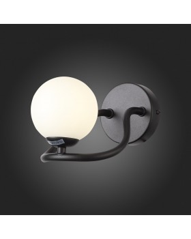 SL1502.401.01 Светильник настенный ST-Luce Черный/Белый G9 1*5W LEGATEZZA-foto5