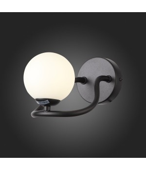 SL1502.401.01 Светильник настенный ST-Luce Черный/Белый G9 1*5W LEGATEZZA-foto5