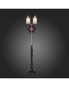 SL150.305.02 Торшер ST-Luce Бронза, коричневый/Прозрачный с эфектом трещин E27 2*40W VOLANTINO-foto5