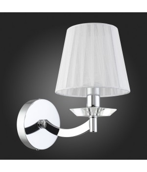 SL1756.101.01 Светильник настенный ST-Luce Хром/Светло-серый E14 1*40W BELLO-foto8