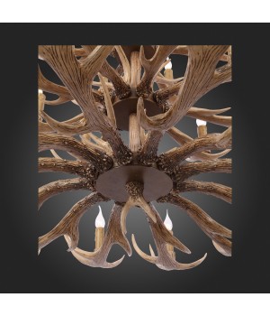 SL153.703.27 Люстра подвесная ST-Luce Светло-коричневый E14 27*40W (из 3-х коробок) RENNA-foto3