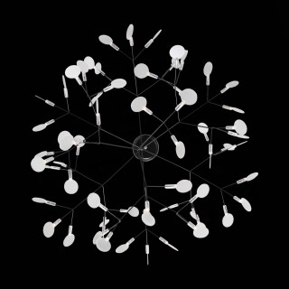 SL379.403.63 Люстра подвесная ST-Luce Черный/Белый LED 63*0,5W 3500K RAFINA-foto6