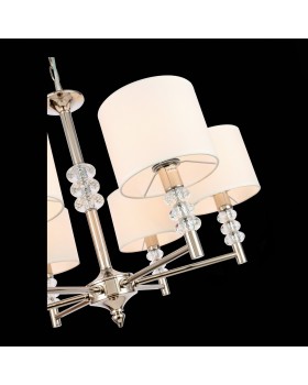 SL1751.103.06 Люстра подвесная ST-Luce Никель/Белый E14 6*40W ENITA-foto6