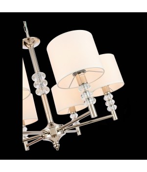 SL1751.103.06 Люстра подвесная ST-Luce Никель/Белый E14 6*40W ENITA-foto6