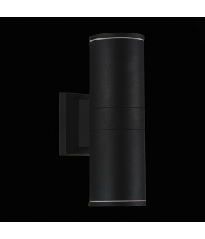 SL561.401.02 Светильник уличный настенный ST-Luce Черный/Черный LED 2*5W 4000K TUBO-foto2