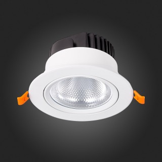 ST211.538.15.36 Св-к встр. Белый LED 1*15W 3000K 1 125Lm Ra80 36° IP20 D109xH65 220-240V MIRO-foto4