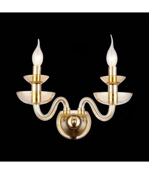 SL1758.201.02 Светильник настенный ST-Luce Золотистый, Шампань E14 2*40W CENELA-foto4