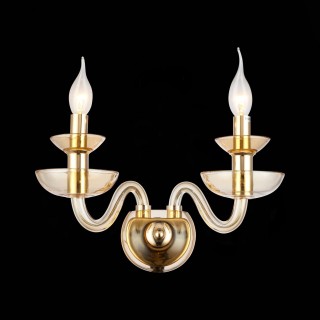 SL1758.201.02 Светильник настенный ST-Luce Золотистый, Шампань E14 2*40W CENELA-foto4