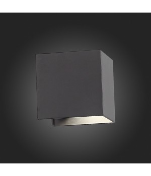 SL560.401.02 Светильник уличный настенный ST-Luce Черный/Черный LED 2*3W 4000K STAFFA-foto9