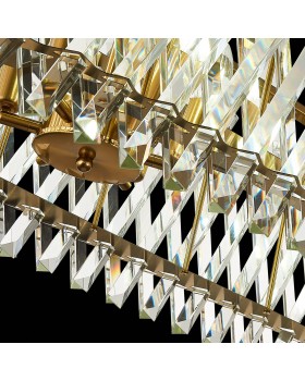 SL1170.303.12 Светильник подвесной ST-Luce Латунь/Прозрачный E14 12*40W FABIO-foto6