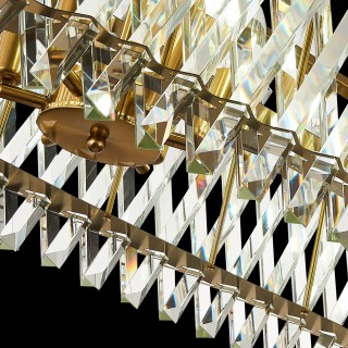 SL1170.303.12 Светильник подвесной ST-Luce Латунь/Прозрачный E14 12*40W FABIO-foto6