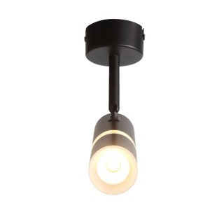 ST106.402.08 Светильник потолочный Черный LED 1*8W 3000K 624Lm Ra>80  D50xH165 170-240V ESCOPIO-foto10