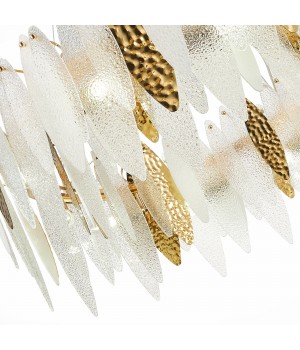 SL1224.203.10 Люстра подвесная ST-Luce Золотистый/Прозрачный, Белый E14 10*60W LASTRA-foto10