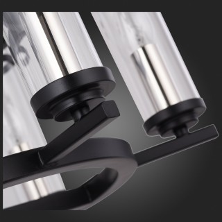 SL334.403.06 Люстра подвесная ST-Luce Черный, Никель/Прозрачный E14 6*60W BICHERO-foto12