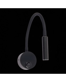 ST653.431.01 Светильник настенный ST-Luce Черный/Черный LED 1*3W 3000K BERSONE-foto4