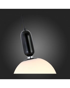 SL1220.403.01 Светильник подвесной ST-Luce Черный/Белый E27 1*60W RIETTA-foto6