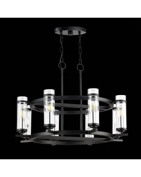 SL334.403.08 Люстра подвесная ST-Luce Черный, Никель/Прозрачный E14 8*60W BICHERO-foto8