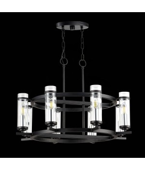 SL334.403.08 Люстра подвесная ST-Luce Черный, Никель/Прозрачный E14 8*60W BICHERO-foto8