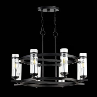 SL334.403.08 Люстра подвесная ST-Luce Черный, Никель/Прозрачный E14 8*60W BICHERO-foto8