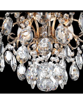 SL846.202.03 Люстра подвесная ST-Luce Золотистый/Прозрачный E14 3*40W ORECCHINI-foto8