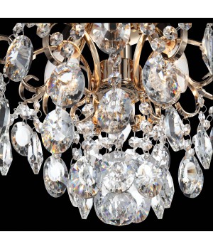 SL846.202.03 Люстра подвесная ST-Luce Золотистый/Прозрачный E14 3*40W ORECCHINI-foto8