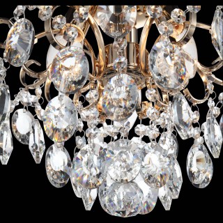 SL846.202.03 Люстра подвесная ST-Luce Золотистый/Прозрачный E14 3*40W ORECCHINI-foto8