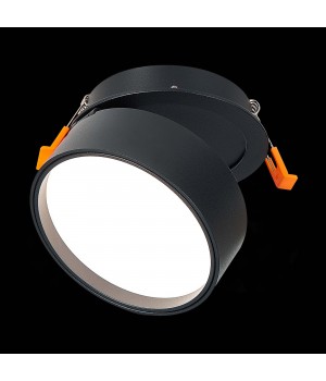 ST651.438.14 Встраиваемый поворотный светильник Черный LED 1*14W 3000K 1 100Lm Ra>90 120° IP20 D105xH68 170-240VV ST651-foto6