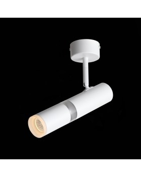 ST106.502.08 Светильник потолочный Белый LED 1*8W 3000K 624Lm Ra>80 D50xH165 170-240V ESCOPIO-foto8