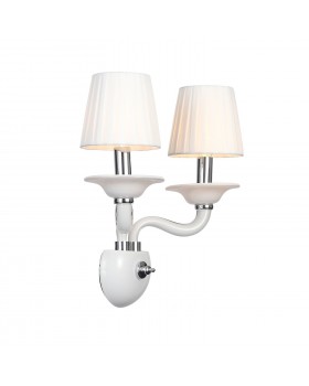 SL1112.501.02 Бра ST-Luce Хром, Белый/Белый E14 2*40W SERENATTA-foto12