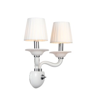 SL1112.501.02 Бра ST-Luce Хром, Белый/Белый E14 2*40W SERENATTA-foto12