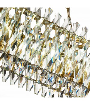 SL1170.303.10 Светильник подвесной ST-Luce Латунь/Прозрачный E14 10*40W FABIO-foto10