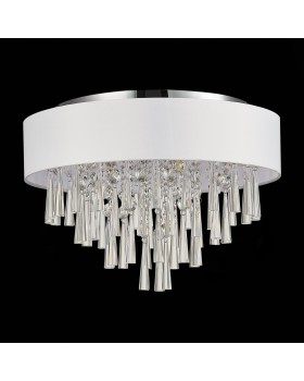 SL1351.502.06 Светильник потолочный ST-Luce Хром/Белый, Прозрачный G9 6*5W MIRIA-foto10