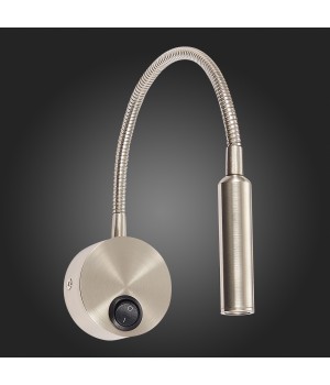 ST653.131.01 Светильник настенный ST-Luce Никель/Никель LED 1*3W 3000K BERSONE-foto6