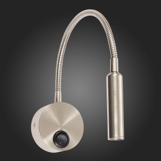 ST653.131.01 Светильник настенный ST-Luce Никель/Никель LED 1*3W 3000K BERSONE-foto6