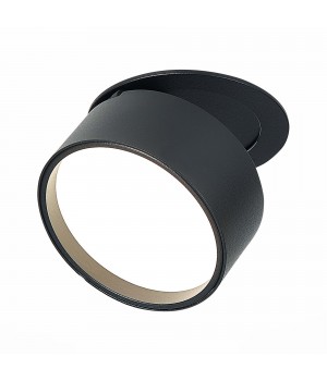 ST651.448.09 Встраиваемый поворотный светильник Черный LED 1*9W 4000K 720Lm Ra>90 120° IP20 D85xH68 170-240VV ST651-foto3