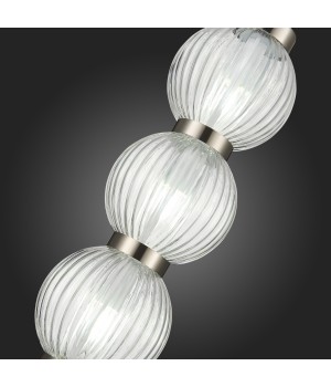 SL1155.103.03 Светильник подвесной ST-Luce Никель/Прозрачный E14 3*40W MARENA-foto9