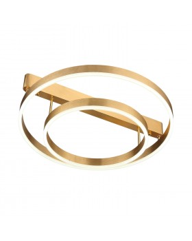 SL944.202.02 Люстра потолочная ST-Luce Анодированный золотой/Белый LED 1*34W 3000K-6000K ONZE-foto2