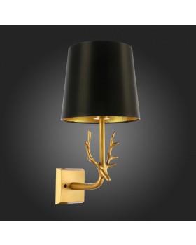 SL1123.201.01 Светильник настенный ST-Luce Латунь/Черный, Золотистый E14 1*40W VELOSSA-foto5