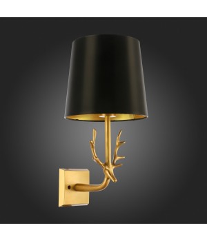 SL1123.201.01 Светильник настенный ST-Luce Латунь/Черный, Золотистый E14 1*40W VELOSSA-foto5