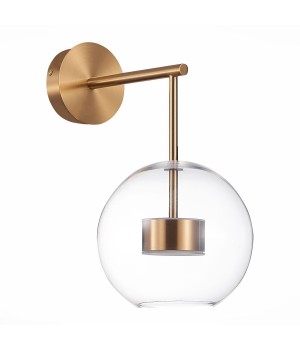 SL1133.201.01 Бра ST-Luce Латунь/Прозрачный LED 1*14W 3000K BOPONE-foto2