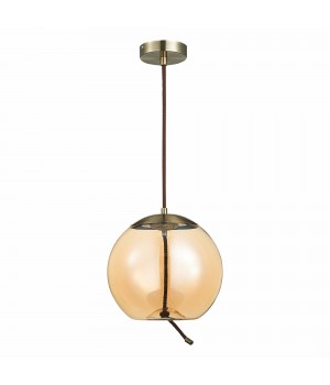 SL6108.313.01 Люстра подвесная ST-Luce Бронза/Янтарный LED 1*10W 3000K OZZIO-foto2