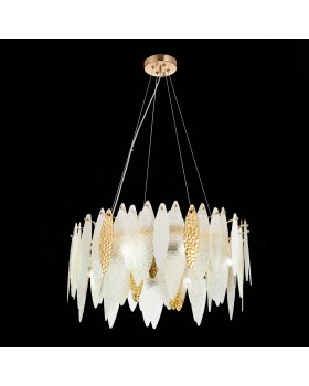 SL1224.203.08 Люстра подвесная ST-Luce Золотистый/Прозрачный, Белый E14 8*60W LASTRA-foto9