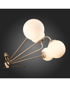 SLE106203-12 Светильник подвесной ST-Luce Золотистый/Белый G9 LED 12*5W REDJINO-foto9