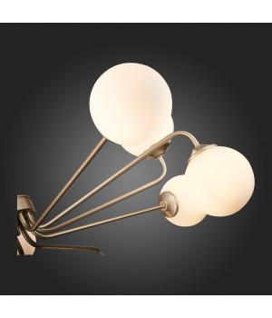 SLE106203-12 Светильник подвесной ST-Luce Золотистый/Белый G9 LED 12*5W REDJINO-foto9