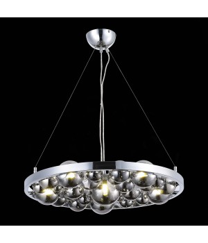 SL1510.103.06 Люстра подвесная ST-Luce Хром/Дымчатый G9 6*5W Olmi-foto5