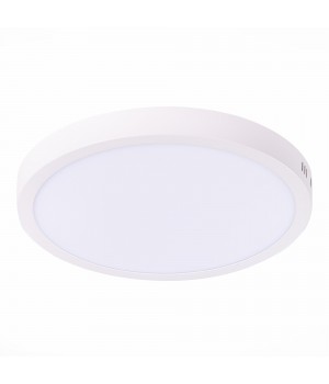 ST112.542.24 Светильник настенно-потолочный Белый LED 1*24W 4000K 1 935Lm Ra80 120° IP20 D288xH28 90-265V NUBES-foto2
