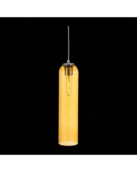 SL1145.193.01 Светильник подвесной ST-Luce Хром/Янтарный E27 1*60W CALLANA-foto5