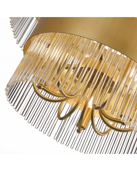 SL1225.203.09 Люстра подвесная ST-Luce Золотистый/Золотистый, Прозрачный E14 9*40W CONTATTO-foto10