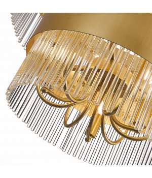 SL1225.203.09 Люстра подвесная ST-Luce Золотистый/Золотистый, Прозрачный E14 9*40W CONTATTO-foto10